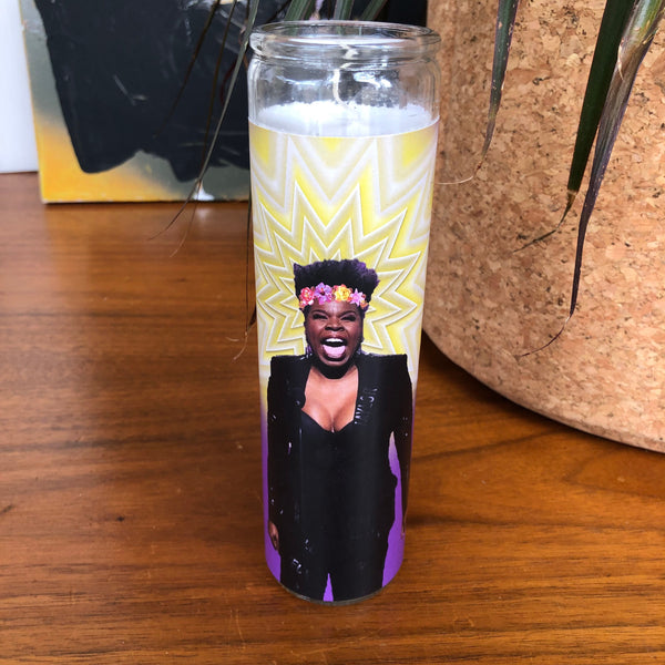 Leslie Jones Prayer Candle