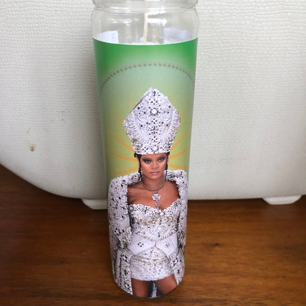 Rihanna Prayer Candle