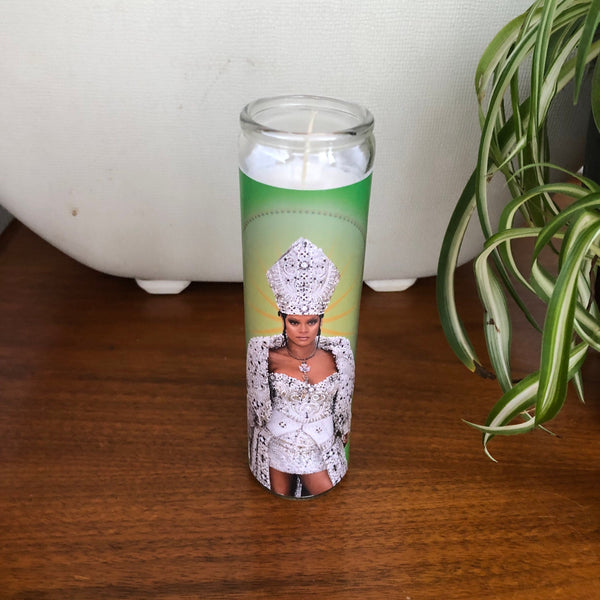 Rihanna Prayer Candle