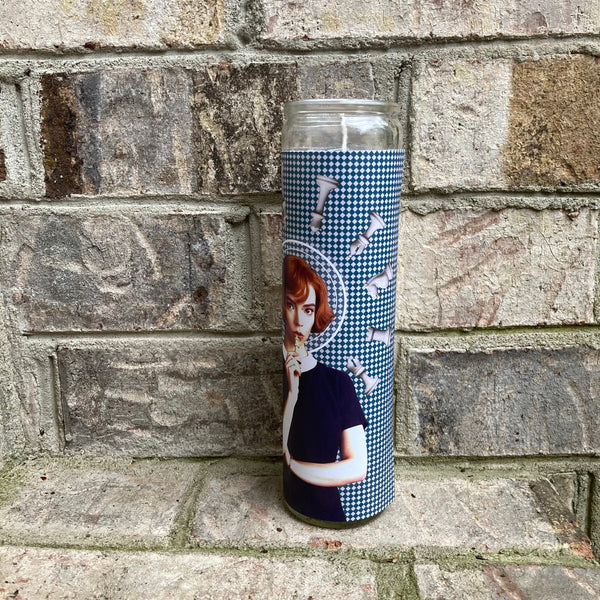 The Queens Gambit Prayer Candle