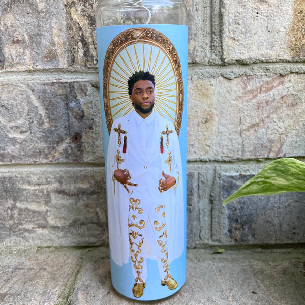 Chadwick Bozeman Prayer Candle