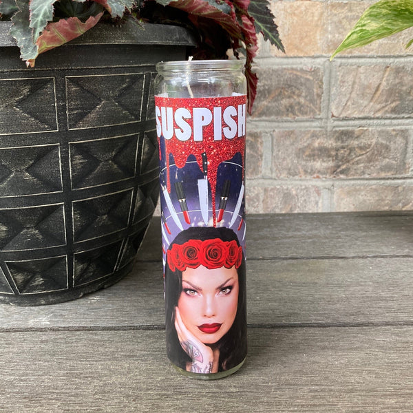 Bailey Sarian Suspish Saint Prayer Candle