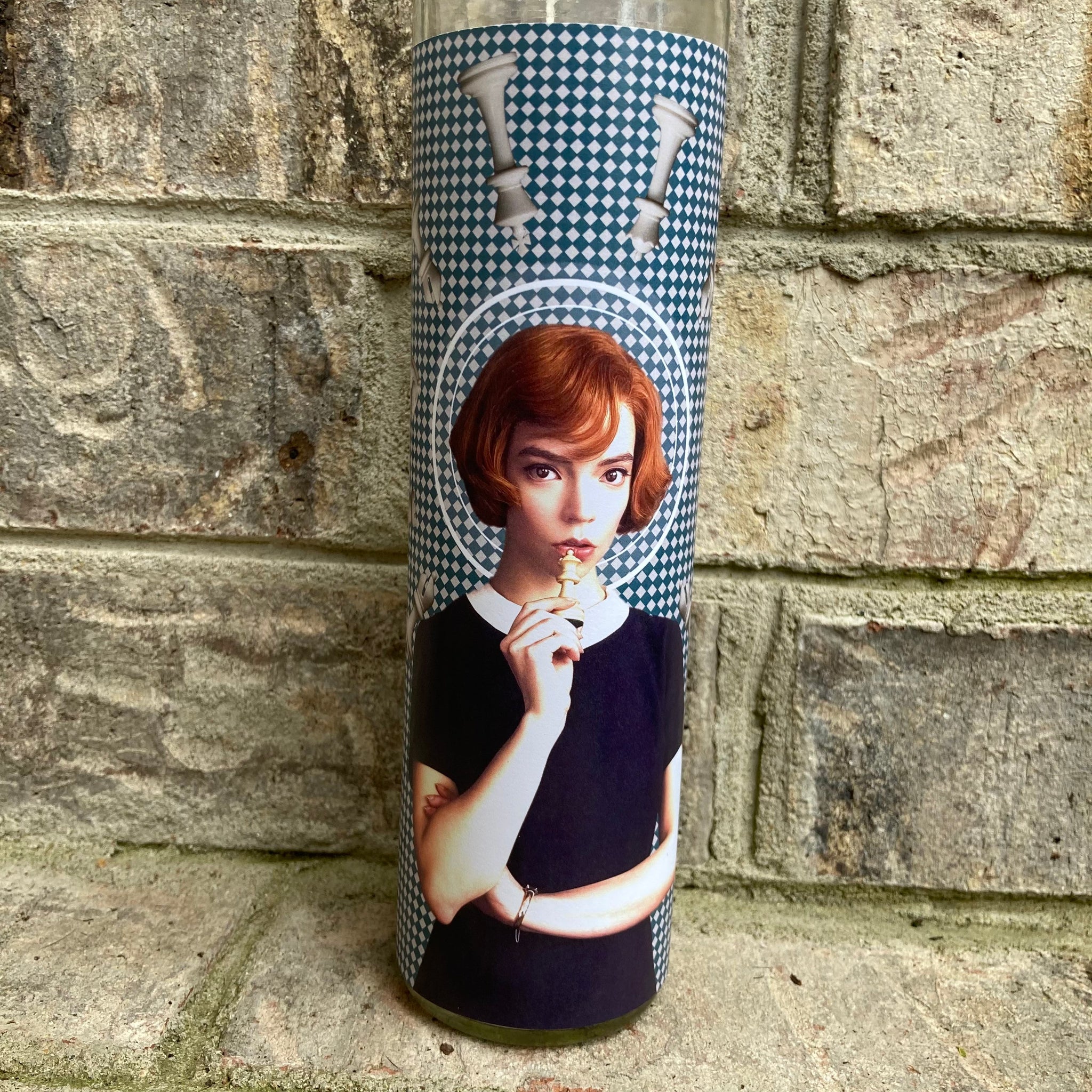 The Queens Gambit Prayer Candle
