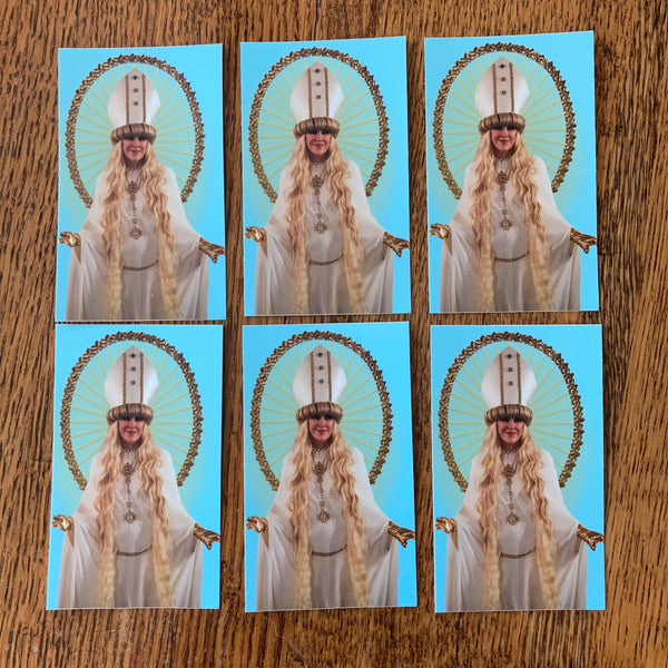 Pope Moria Rose Sticker