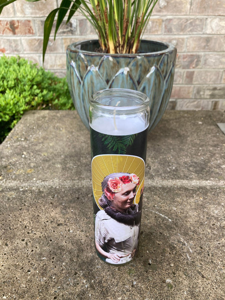 Jane Goodall Prayer Candle