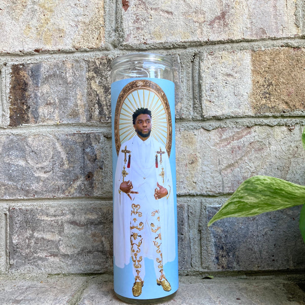 Chadwick Bozeman Prayer Candle