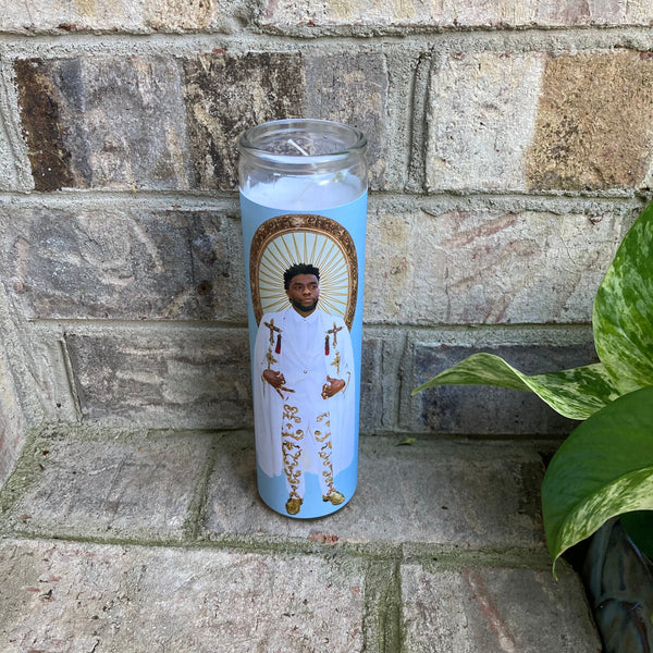 Chadwick Bozeman Prayer Candle