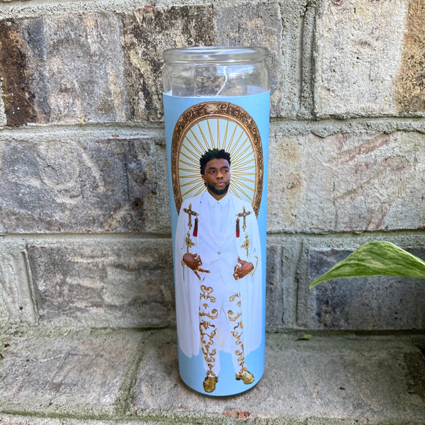 Chadwick Bozeman Prayer Candle