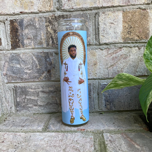 Chadwick Bozeman Prayer Candle