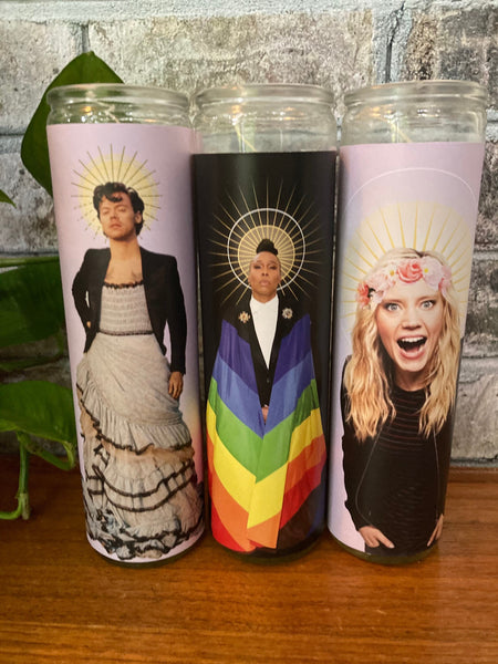 Kate McKinnon Prayer Candle