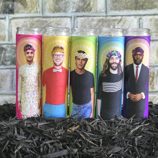 100% That Bitch, Lizzo Prayer Candle in Killer Red