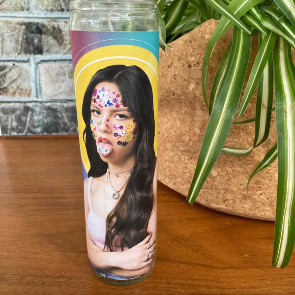 Olivia Rodigo Prayer Candle