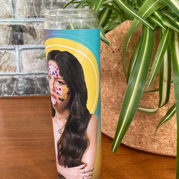 Olivia Rodigo Prayer Candle