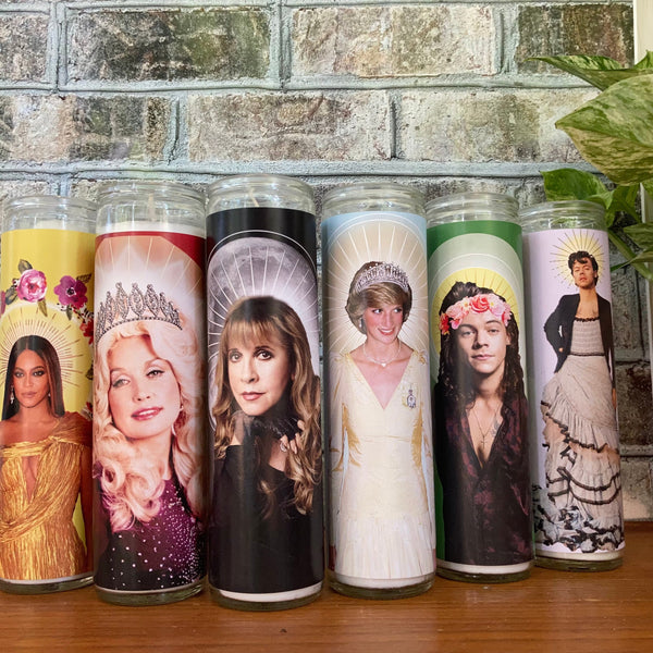 Roy & Keeley Pair of love birds candles