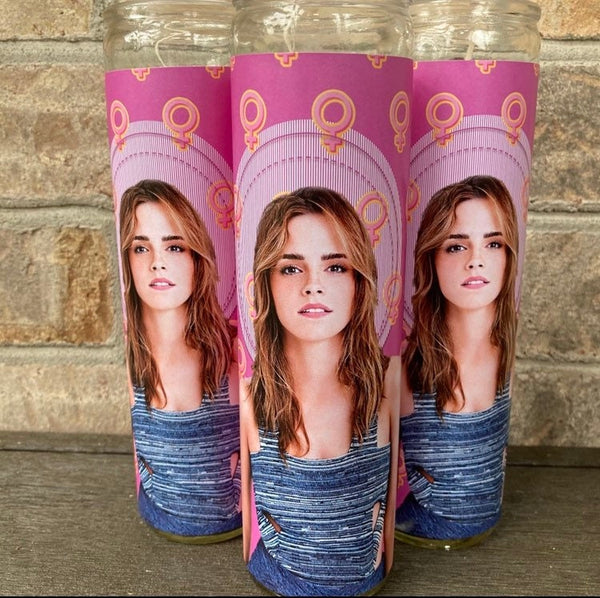 Greta Thunberg Prayer Candle