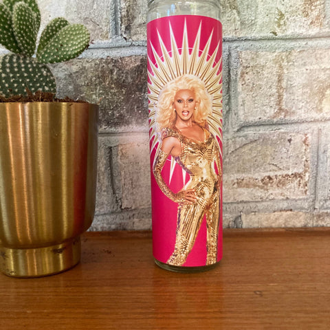 RuPaul Prayer Candle
