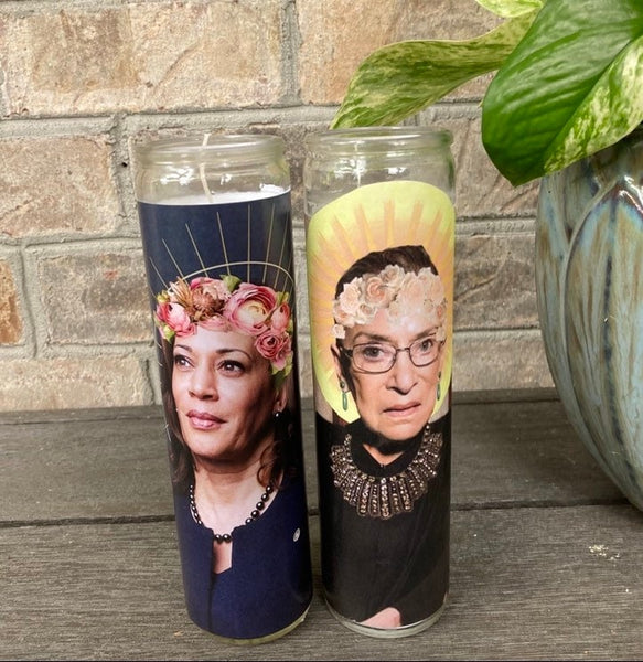 Greta Thunberg Prayer Candle