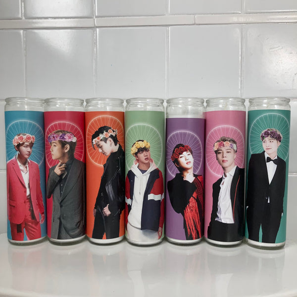 Justin Timberlake Prayer Candle