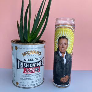 Bruce Springsteen Boss Prayer Candle