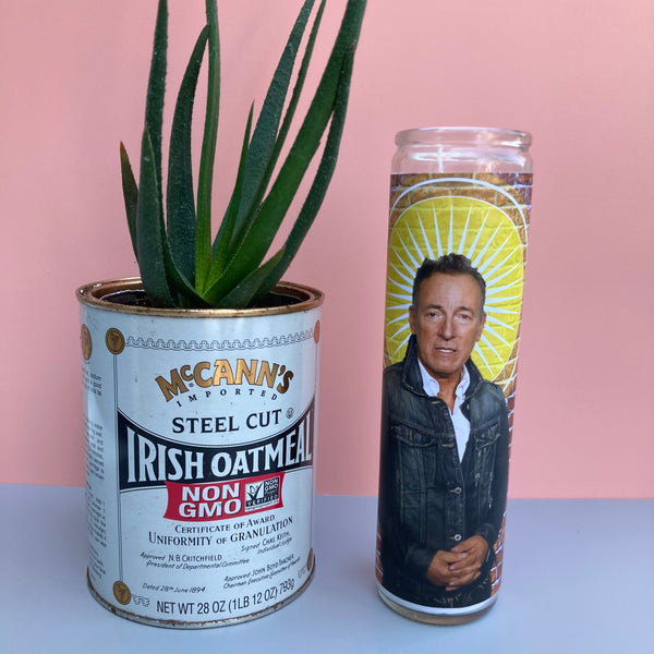 Bruce Springsteen Boss Prayer Candle
