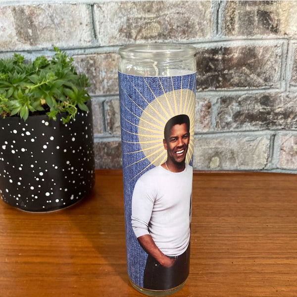Denzel Washington Prayer Candle